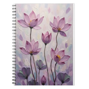 Carnet Lotus – Peinture à l'huile