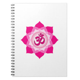 Carnet Lotus rose