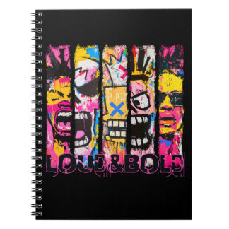 Carnet Loud & Bold - Graffiti Street Art Design
