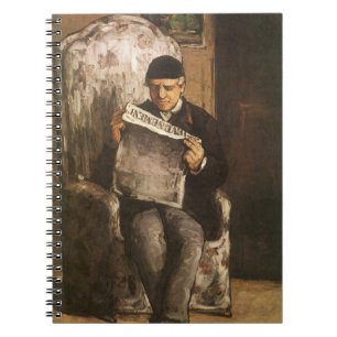 Carnet Louis Auguste Cezanne Père De L'Artiste Lecture