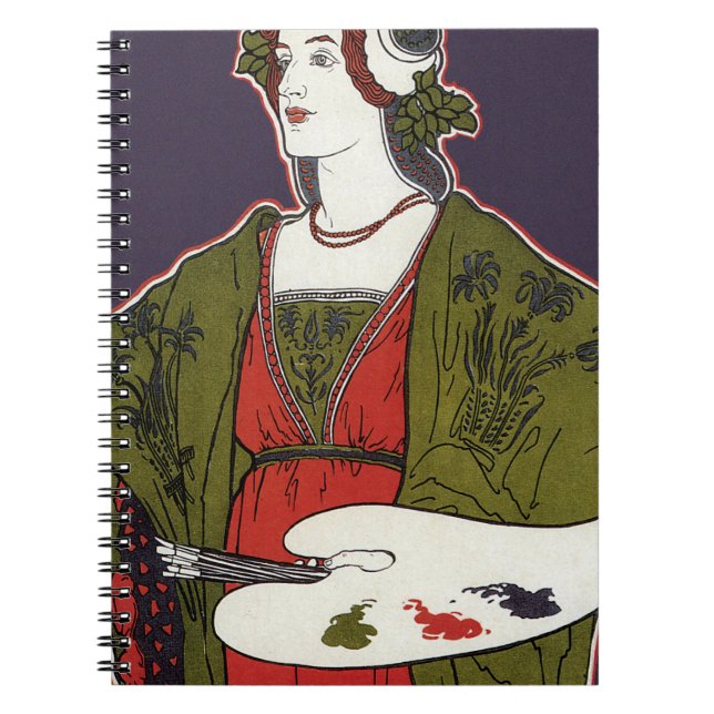 Carnet Louis Rhead ~ Salon des Cent (Devant)