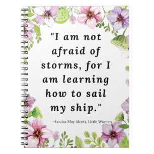 Carnet Louisa May Alcott, Citation De Petites Femmes