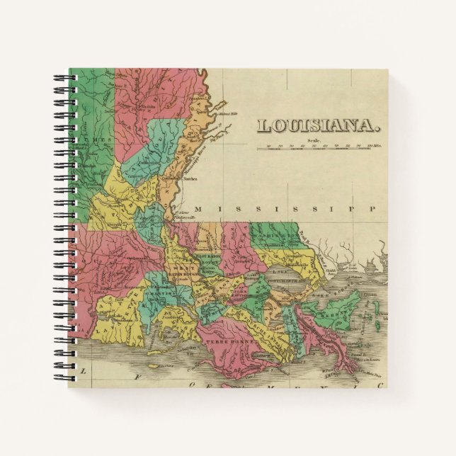 Carnet Louisiane (Devant)