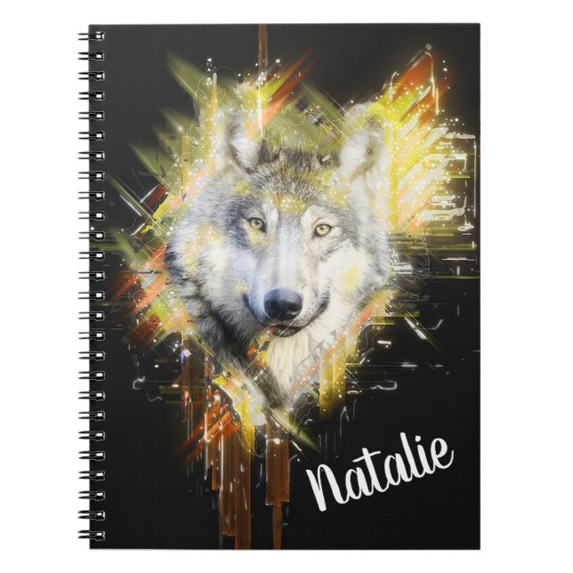 Carnet Loup (Devant)