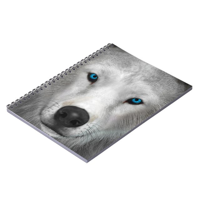 Carnet Loup Arctique (Côté gauche)
