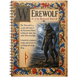 Carnet Loup-garou, Art du Bestiaire Médiéval