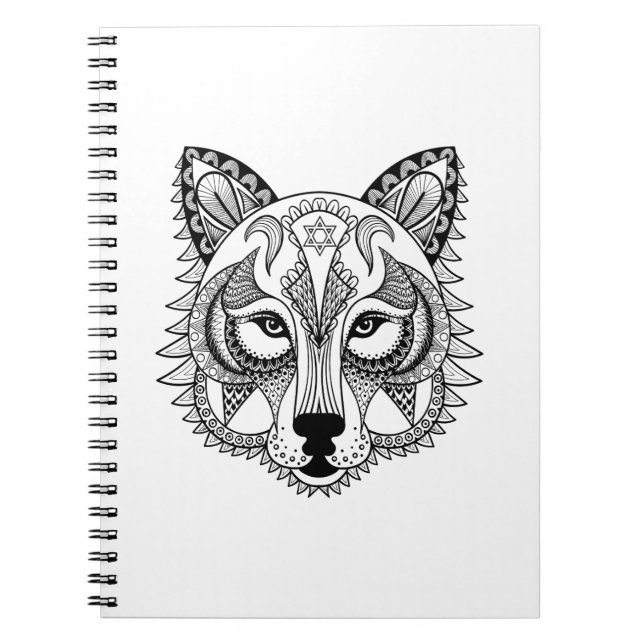 Carnet Loup inspiré (Devant)