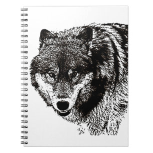 Carnet Loup sauvage