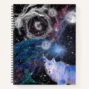 Carnet Loup surréaliste