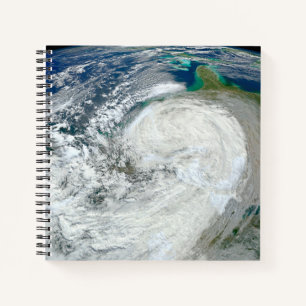 Carnet L'Ouragan Sandy Le Long De La Côte Est Des États-U