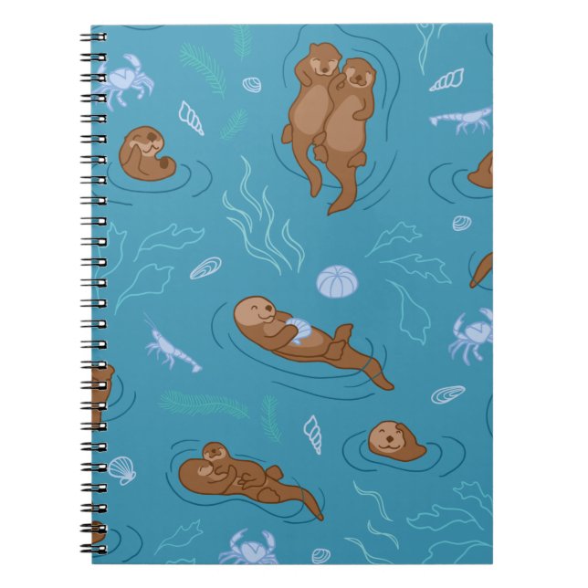 Carnet Loutre amusante (Devant)