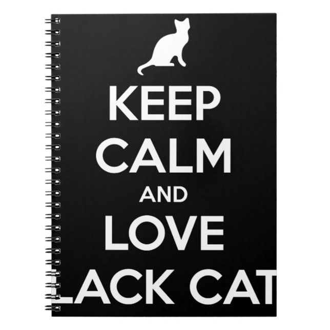 Carnet Love Black Cats (Devant)