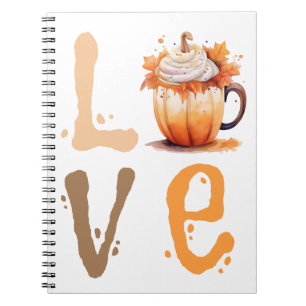 Carnet Love Citrouille Spice