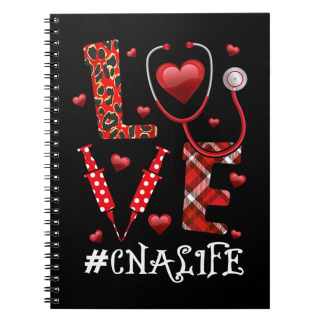 Carnet Love CNA Life Heart Nurt Lover Saint Valentin (Devant)