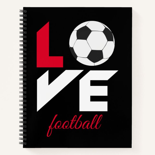 Carnet Love football (Devant)