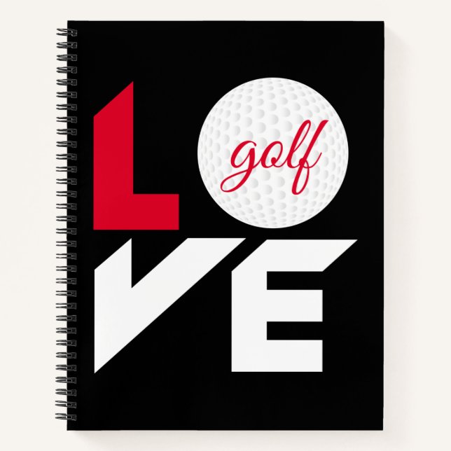 Carnet Love golf (Devant)