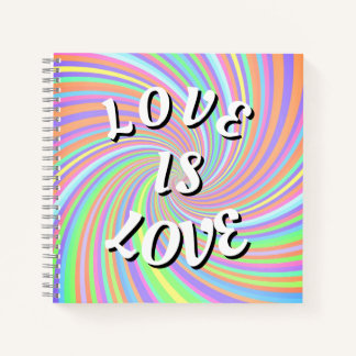 Carnet Love Is Love Fierté