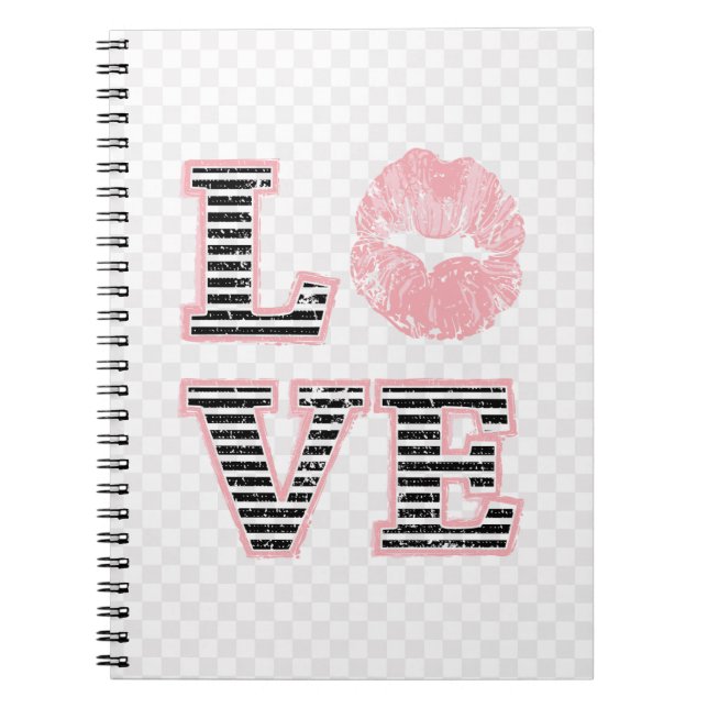 Carnet Love Lips (Devant)