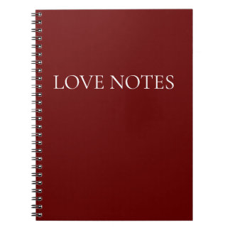 Carnet Love Notes