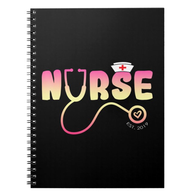 Carnet Love Nurse Funny Selon Jean Watson "Caring (Devant)