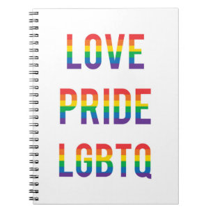 Carnet Love Pride LGBTQ
