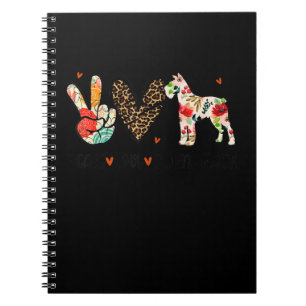 Carnet Love Schnauzer Funny Venin Dog