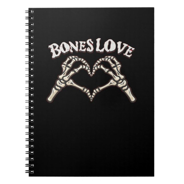 Carnet Love Skeleton Hand Classic (Devant)