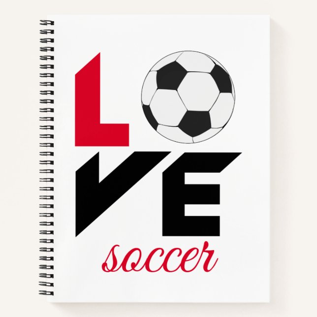 Carnet Love soccer (Devant)