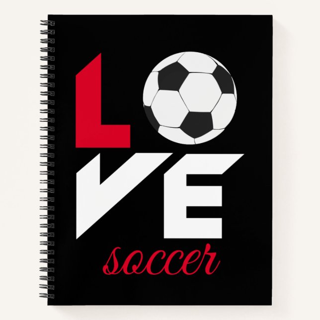 Carnet Love soccer (Devant)