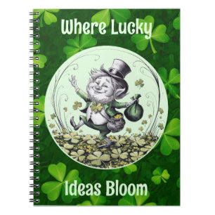 Carnet Lucky Irish Leprechaun