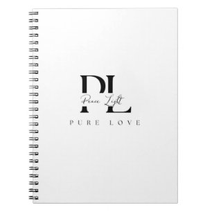 Carnet « Lumière de la paix – Logo Pure Amour »