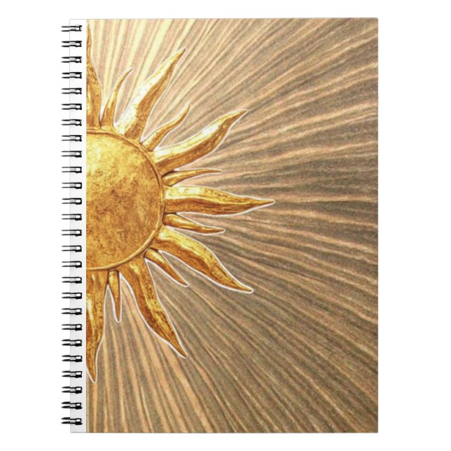 Carnet lumière du soleil  (Devant)