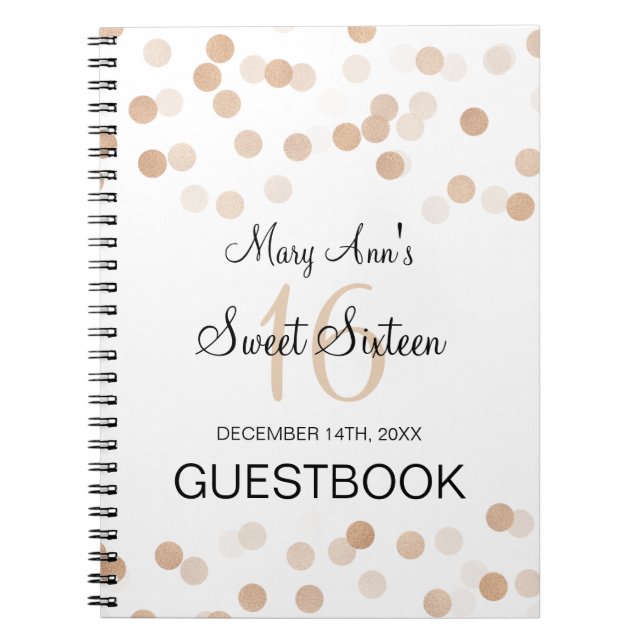 Carnet Lumières de parties scintillantes d'aluminium d'en (Devant)