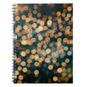 Carnet lumières fond abstrait, arrière - plan, noir, flou