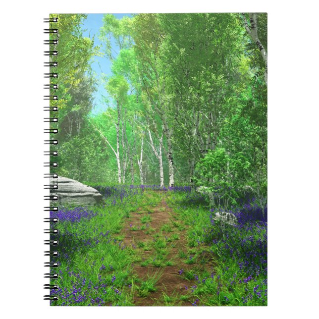 Carnet lumineux Bluebell (Devant)