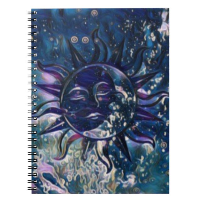 Carnet Lune bleue de Sun (Devant)