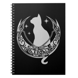 Carnet Lune celtique | Étoiles de chats de nuit