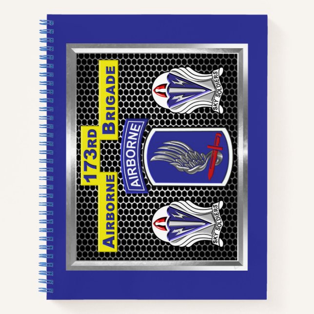 Carnet " L'une des sortes " 173e équipe de combat de la b (Devant)