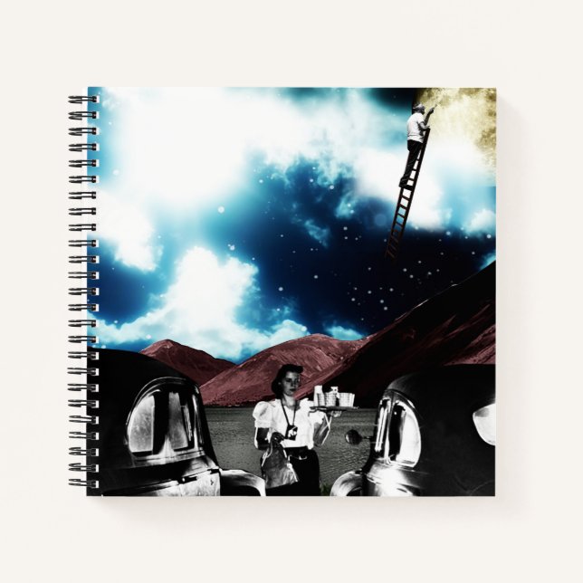 Carnet Lune en rénovation (Devant)