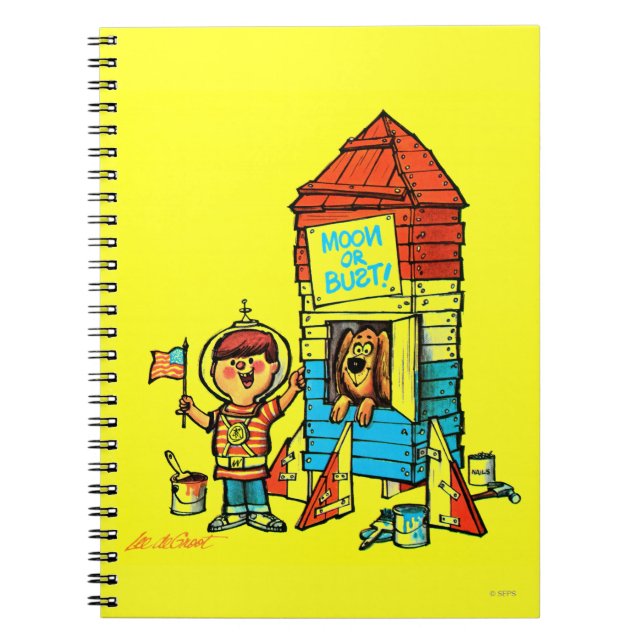 Carnet Lune ou buste ! (Devant)