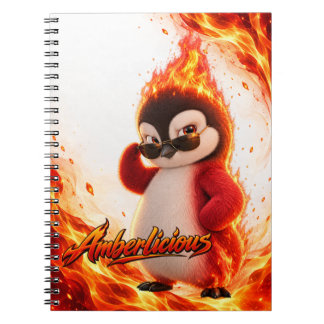 Carnet Lunettes de soleil pingouin de feu Amberlicious dr
