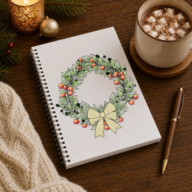 Carnet Lutin de Noël avec cadeau (Créateur téléchargé)