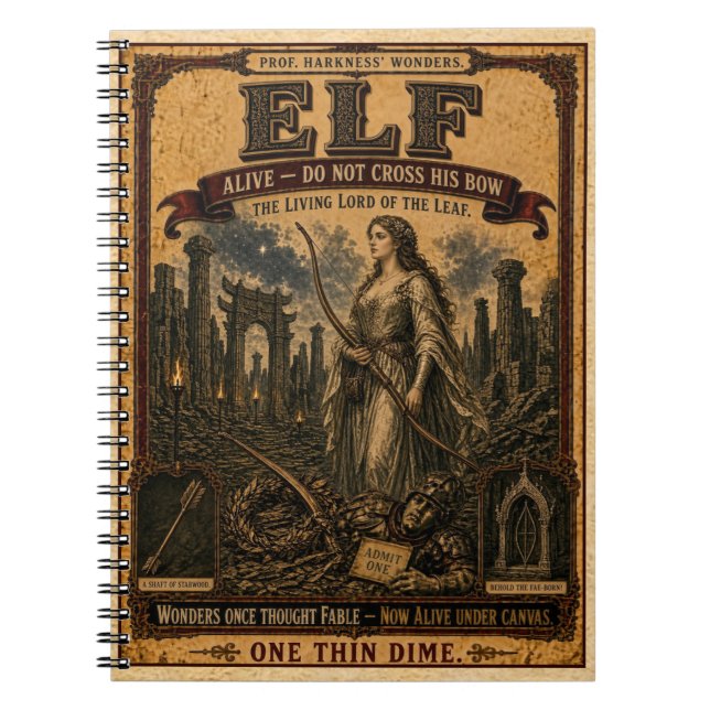 Carnet Lutins, Monstres de Cirque Anciens (Devant)