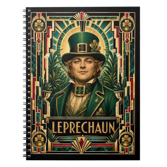Carnet Lutins, mythe Art déco (Devant)