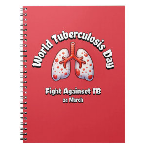 Carnet Lutte contre la tuberculose. Journée mondiale de l