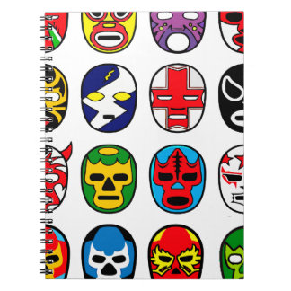 Carnet Lutte mexicaine de lutteur de masque de Lucha