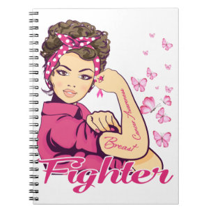 Carnet Lutte Rosie Riveter Sensibilisation au cancer du s