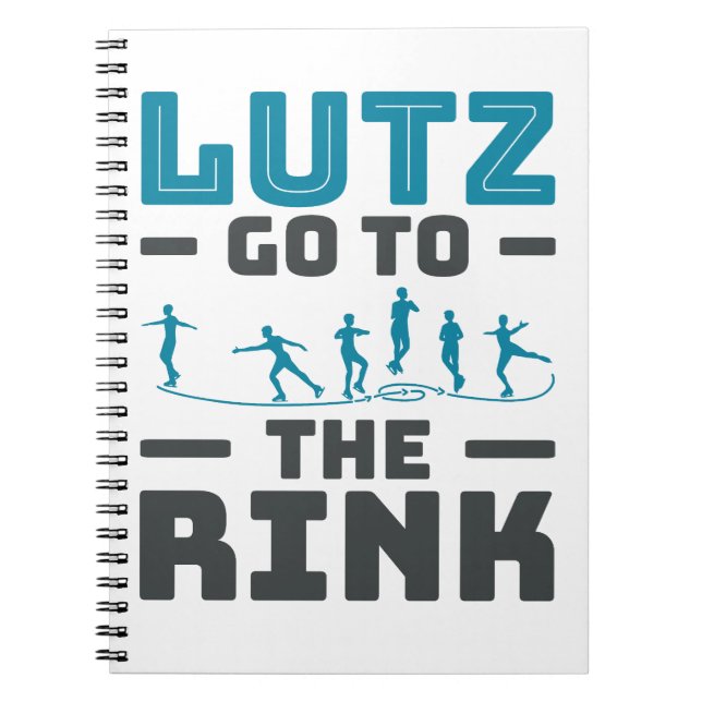 Carnet Lutz Aller à la patinoire Figure Skating Men (Devant)