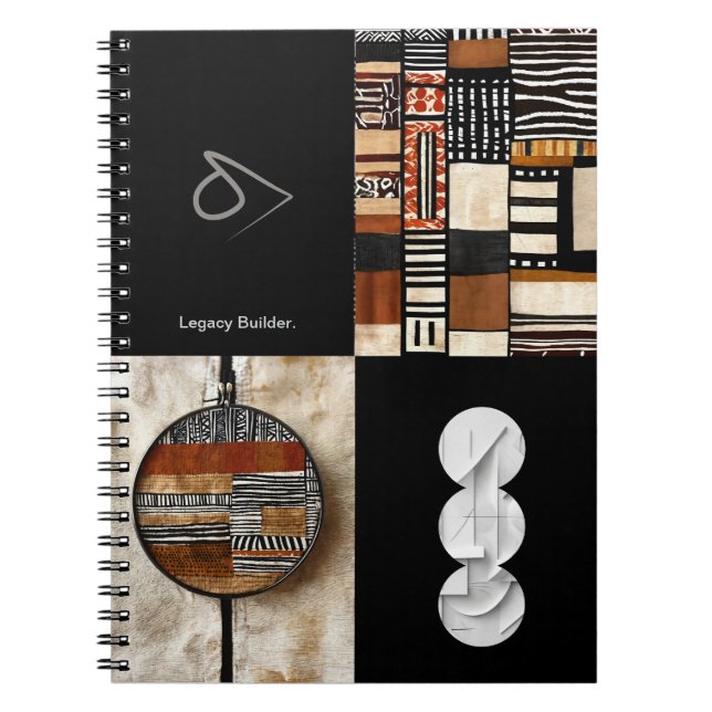 Carnet Luxe sophistiqué Caraïbes africaines (Devant)