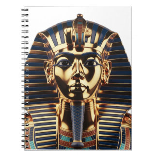 Carnet Luxury Golden Egyptian Mask Artwork